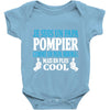 papa pompier Baby Onesie