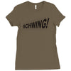 schwing! Ladies Fitted T-Shirt