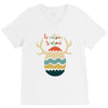 Hunting Season Retro Color 80s Style V-Neck Tee