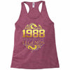 legends are born in 1988 hoodie 5 Racerback Tank