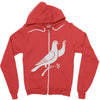 peace Zipper Hoodie