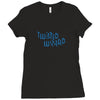 39. twisted wizard 019 Ladies Fitted T-Shirt