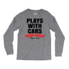 Plays With Cars Long Sleeve Shirts