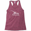 t rex hates push ups Racerback Tank