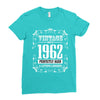 vintage made in 1962 perfectly aged a living legend Ladies Fitted T-Shirt