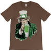 st patricks day  uncle sam T-Shirt