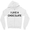 i like a chocolte Zipper Hoodie