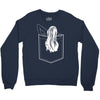 pocket samara Crewneck Sweatshirt