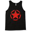 military starfunny retro army war vietnam usa britain fashion Tank Top