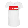 romance red Maternity Scoop Neck T-shirt