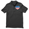 usa flag 2 Polo Shirt