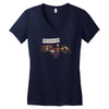 intervention Women's V-Neck T-Shirt