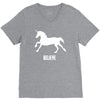 unicorn believe V-Neck Tee