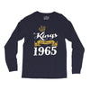 kings are born in 1965 Long Sleeve Shirts