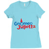 Sherlock Gnomes Ladies Fitted T-Shirt