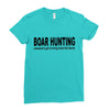 boar hunting tex Ladies Fitted T-Shirt