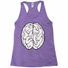 male brain Racerback Tank