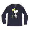 snoopy golf Long Sleeve Shirts