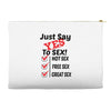 Yes To Sex! Accessory Pouches