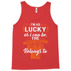 The world's greatest dad belongs to me Fathers Day Tank Top