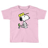 snoopy golf Toddler T-shirt