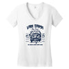 neva quit Women's V-Neck T-Shirt