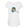rep ak designs Maternity Scoop Neck T-shirt