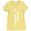 powder monkeez Ladies Fitted T-Shirt