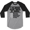 always give 100 percent 3/4 Sleeve Shirt