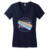 United States Space Force wint Planet Women's V-Neck T-Shirt