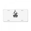 programmer turn coffee License Plate