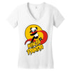 ninja panda Women's V-Neck T-Shirt