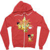 playing with monsters Zipper Hoodie