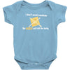 i dont need condoms the aids will kill the baby Baby Onesie