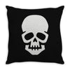mr. skull Throw Pillow