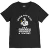 chicken nugget scientist V-Neck Tee