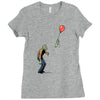 happiness is fleeting Ladies Fitted T-Shirt