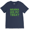 wanna see my t rex V-Neck Tee