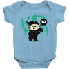 mo hawk ninja Baby Onesie