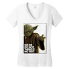 Yoda Do Or Do Not T-Shirt Women's V-Neck T-Shirt