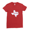 home Texas t-shirt Ladies Fitted T-Shirt