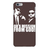 blues brothers inspired on a mission from god funny iPhone 6/6s Plus Case