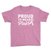 Proud To Wear Pink Youth Tee
