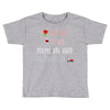 are red is red Toddler T-shirt