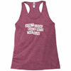 don't look back into the sun Racerback Tank