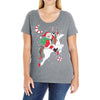 santa Ladies Curvy T-Shirt