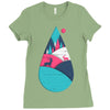 tear Ladies Fitted T-Shirt