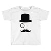 moustache gentleman Toddler T-shirt