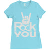 rock you Ladies Fitted T-Shirt