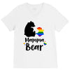 mama bear gay pride V-Neck Tee